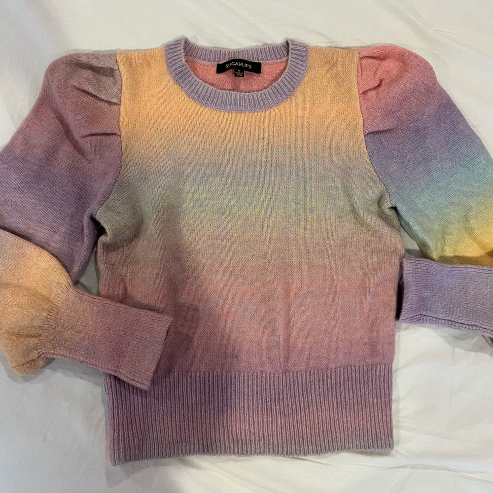 Colorful Gradient Sweater